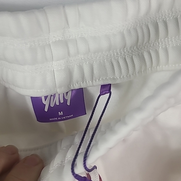 NEW Yitty Women's Cozy Fleece Everyday Jogger On My Ivories White Sz M NWT - Picture 4 of 7